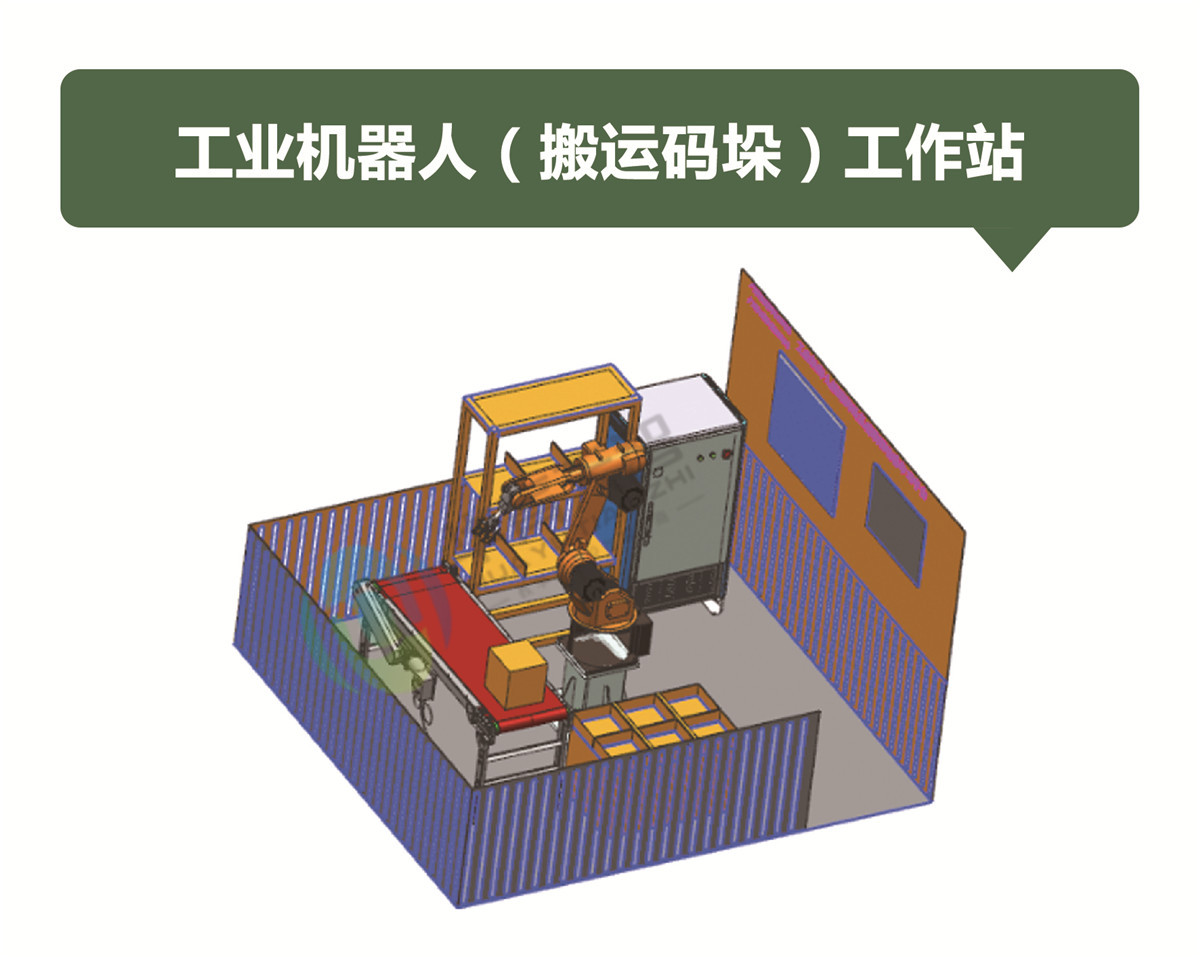 工业机器人(搬运码垛)工作站 工业机器人(搬运码垛)工作站